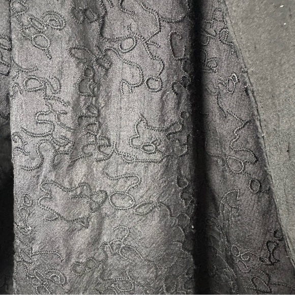 Eileen Fisher Silk Embroidered Open Jacket - Picture 4 of 6